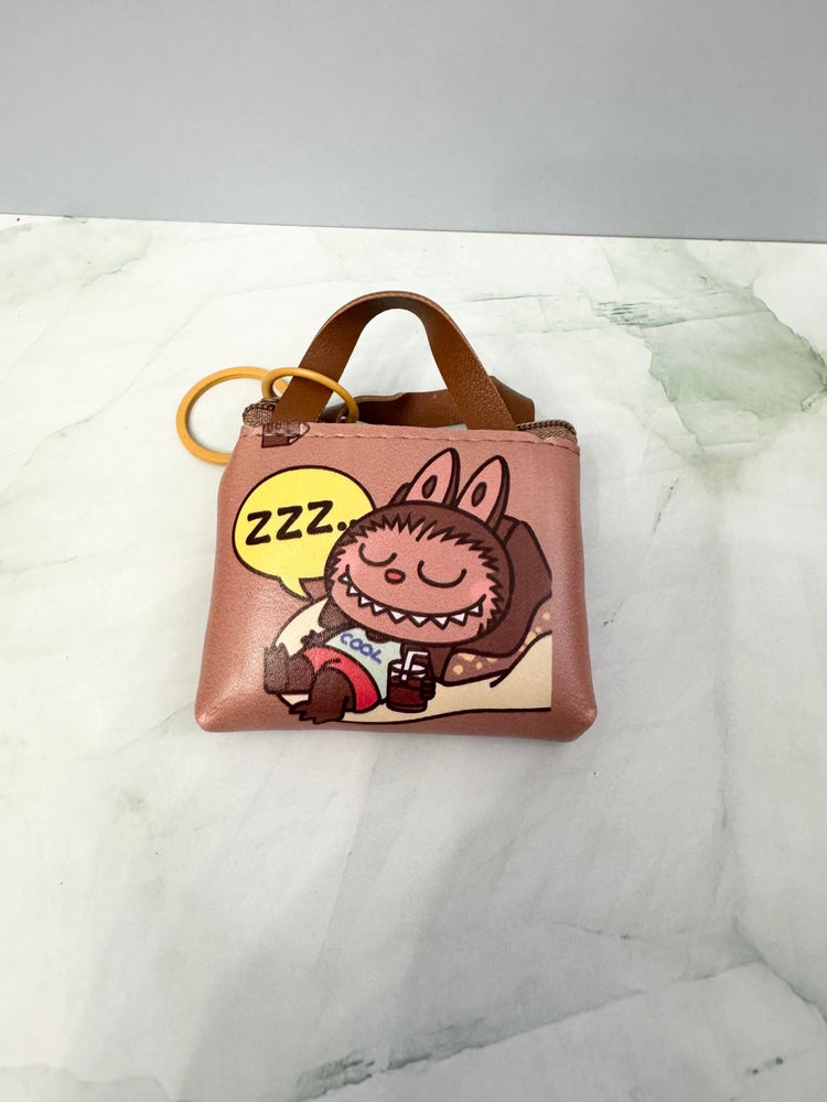 Forest Friend Vegan Leather Coin Earphone Lip Balm AirPods Purse Keychain - Pip & Purlie