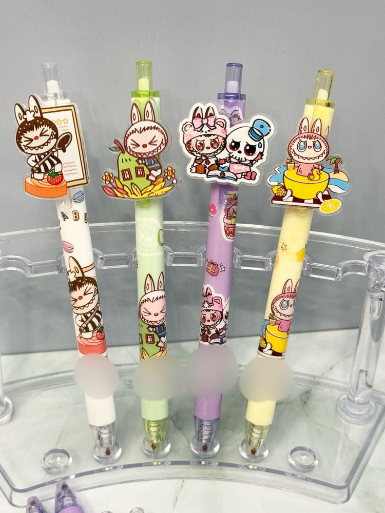 Forest Friends Acrylic Pen – Smooth Black Ink • 4 Colors - Pip & Purlie