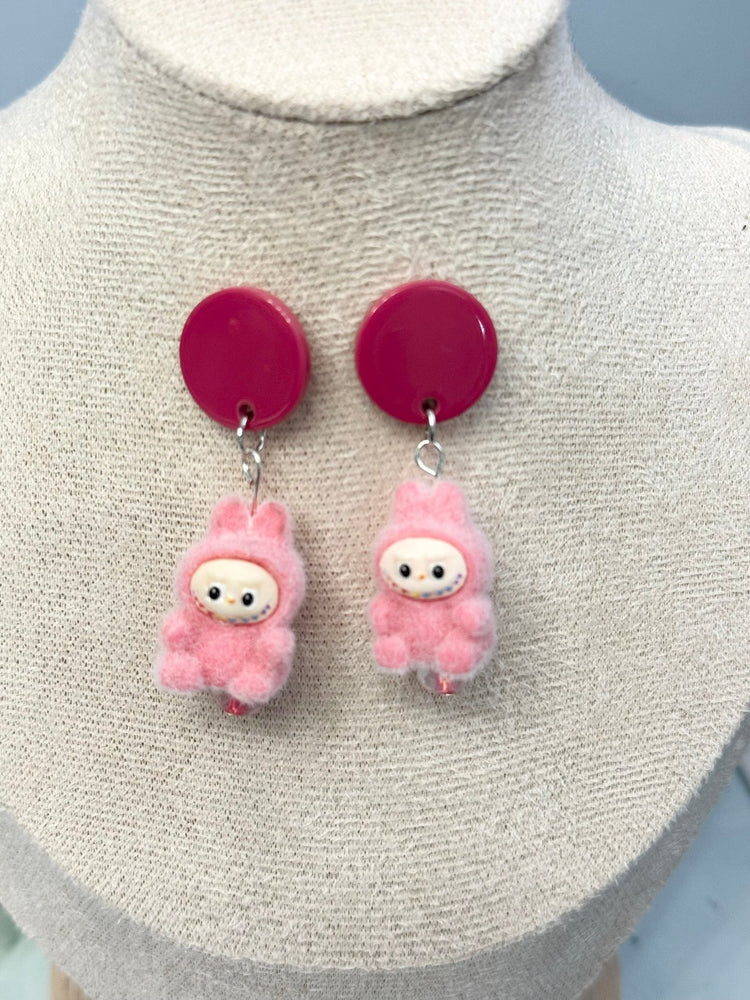 Fuzzy Forest Friends - Statement Earrings (Pair) - Pip & Purlie