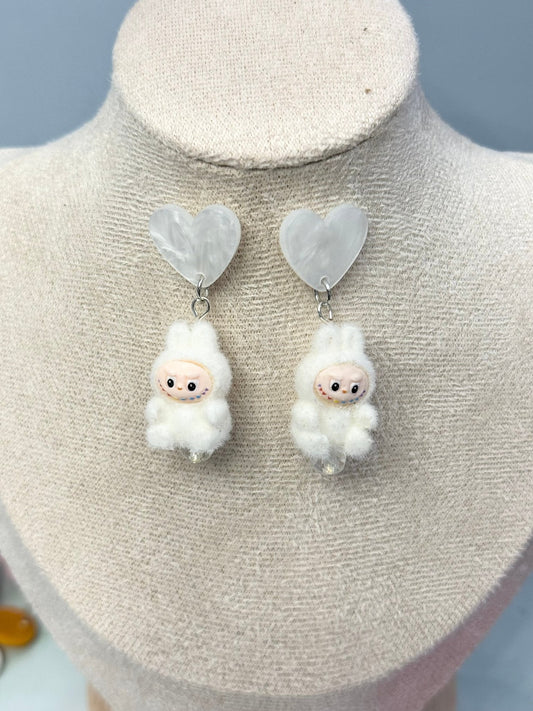 Fuzzy Forest Friends - Statement Earrings (Pair) - Pip & Purlie
