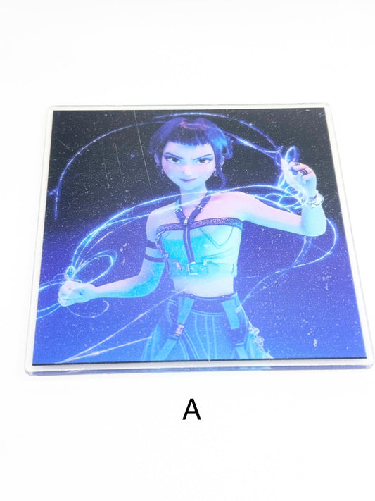 Girl Pop Acrylic Magnets - Pip & Purlie