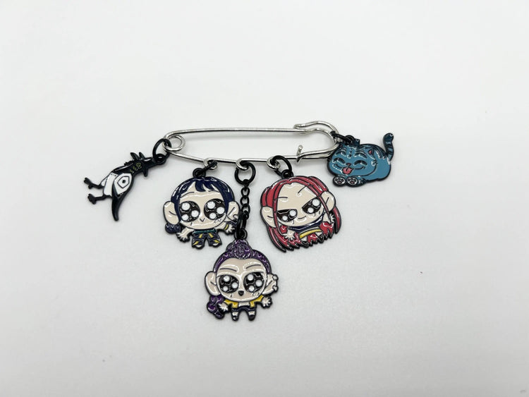 Girl Pop Decorative Pins – Collectible Accessories - Pip & Purlie