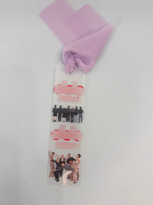 Handmade Purple Bookmark | Concert Freebie | Tassel Bookmark - Pip & Purlie