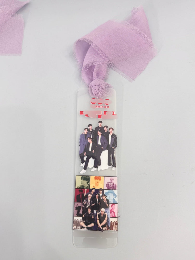 Handmade Purple Bookmark | Concert Freebie | Tassel Bookmark - Pip & Purlie