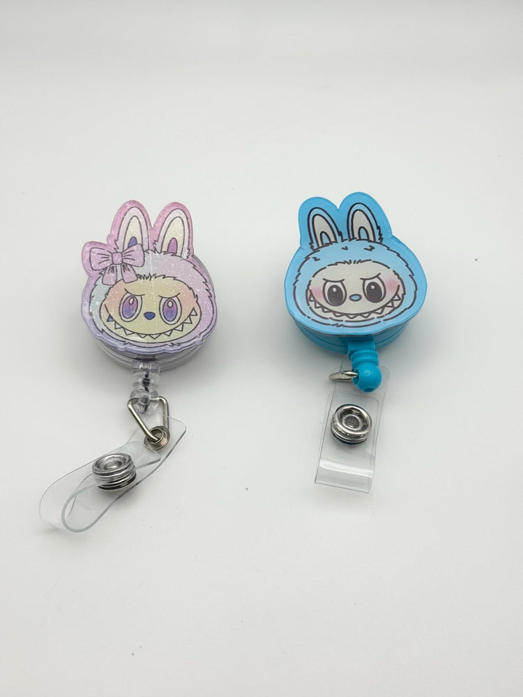 Monster Badge Reel: Fun Retractable ID Holder - Pip & Purlie