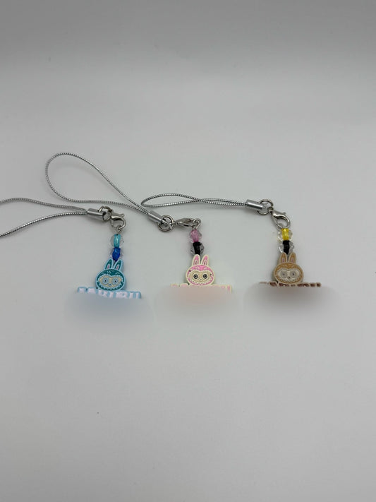 Monster Name Charm: Whimsical Phone or Tumbler Accessory - Pip & Purlie