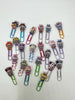 Handmade Monster Metal Paper Clips - Set of 10