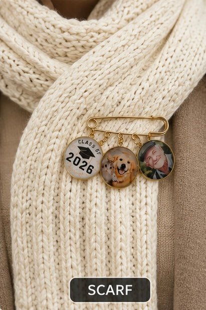 Personalized Memory Charm Pin ✨ - Pip & Purlie
