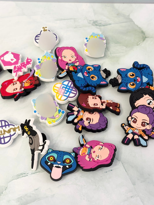 Pop Idol Guardian Shoe Charms (5 - Pack) - Pip & Purlie