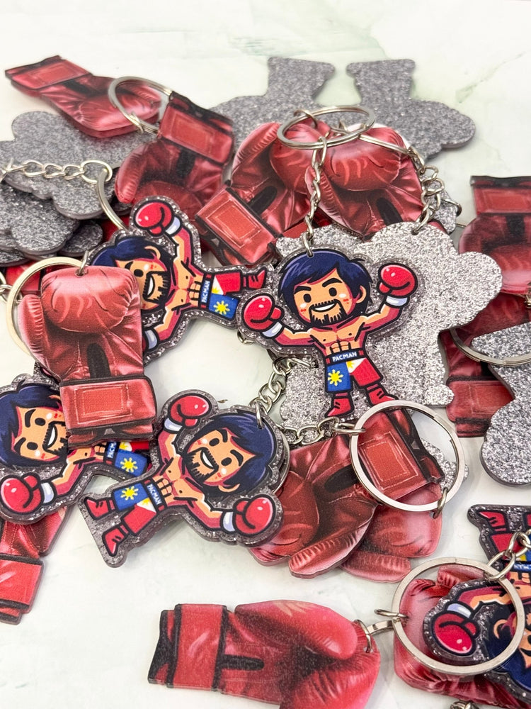 Champion Boxer Keychain with Mini Boxing Glove - Pip & Purlie