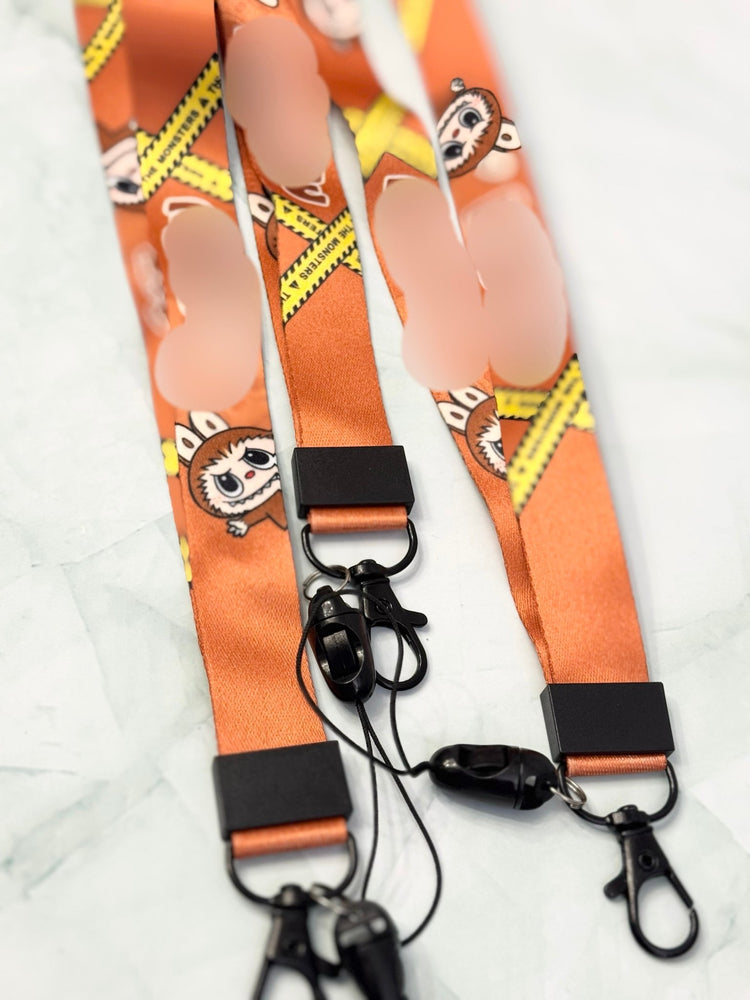 Cute Forest Friends Character Lanyard - Pip & Purlie