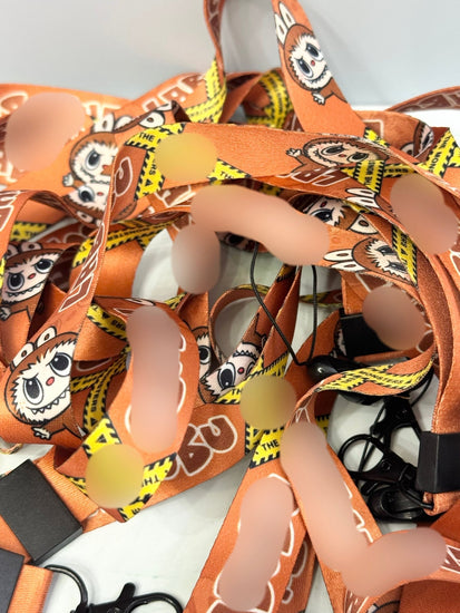 Cute Forest Friends Character Lanyard - Pip & Purlie