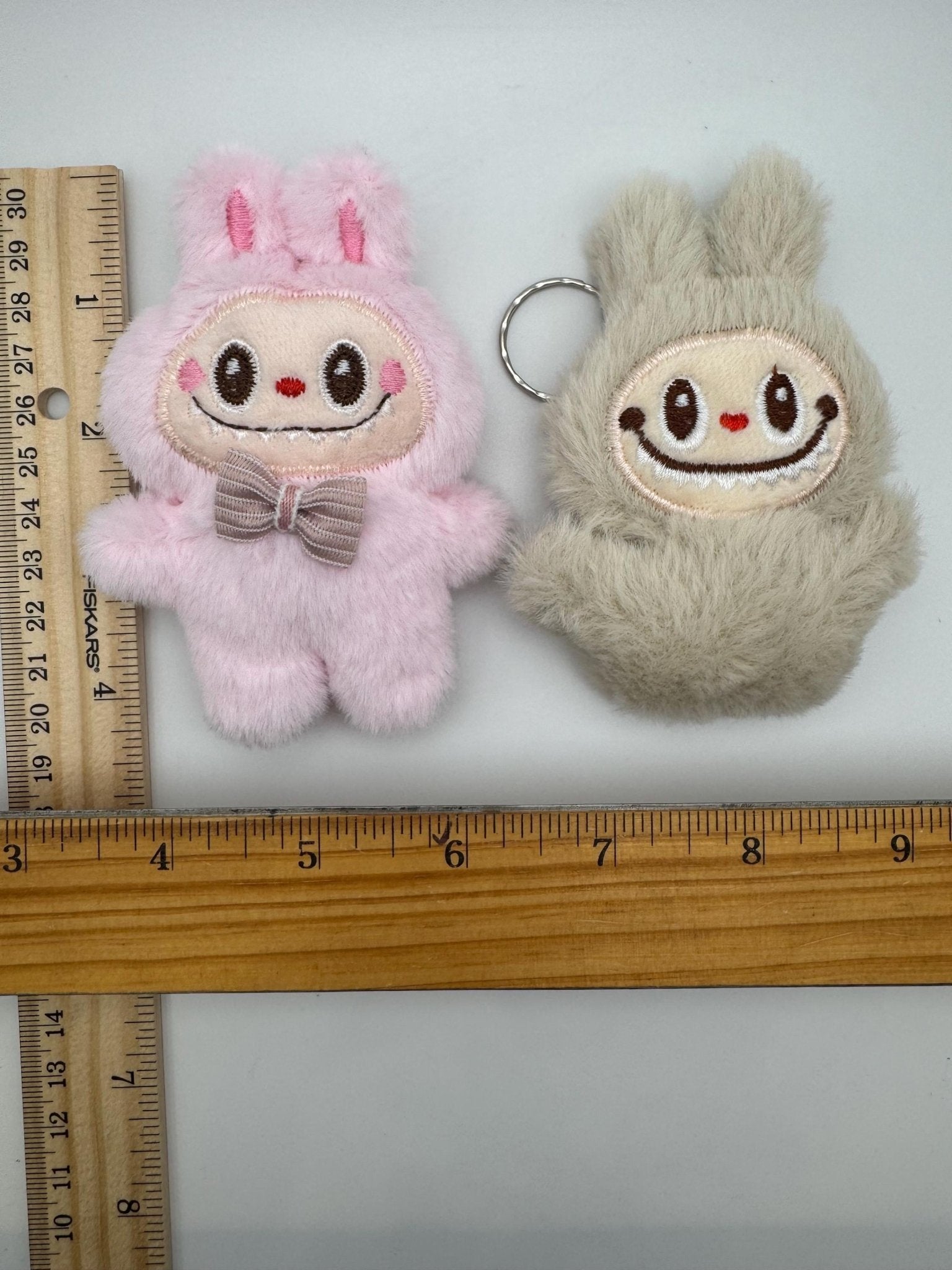Cute Monster Full Body Plushy Keychain - Adorable Soft Toy Bag Charm - Pip & Purlie