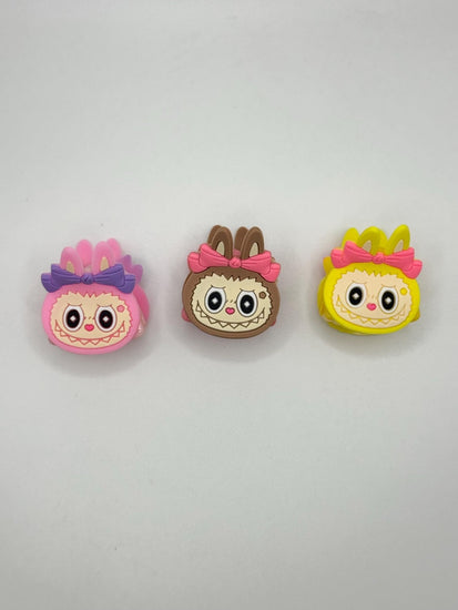 Cute Monster Mini Hair Claws - Fun Design - Pair - Pip & Purlie