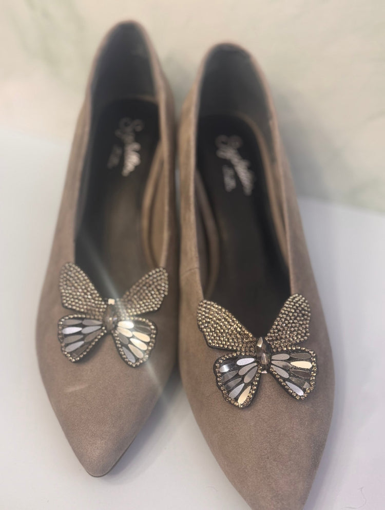 Elegant Rhinestone Shoe Charms | Removable Clip-On Shoe Accessories - Pip & Purlie