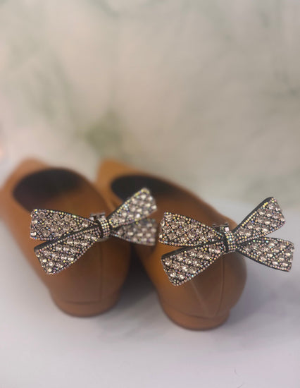 Elegant Rhinestone Shoe Charms | Removable Clip-On Shoe Accessories - Pip & Purlie