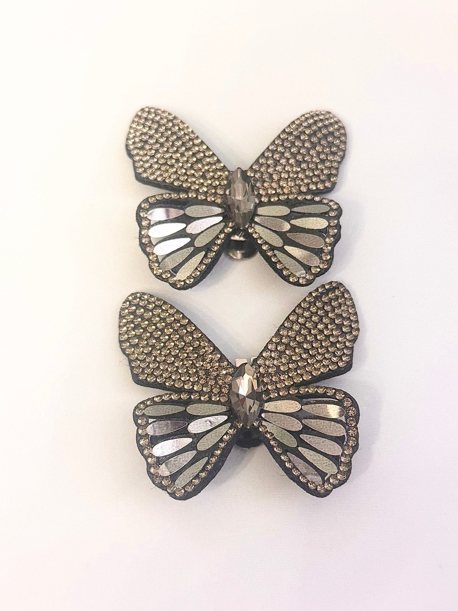 Elegant Rhinestone Shoe Charms | Removable Clip-On Shoe Accessories - Pip & Purlie