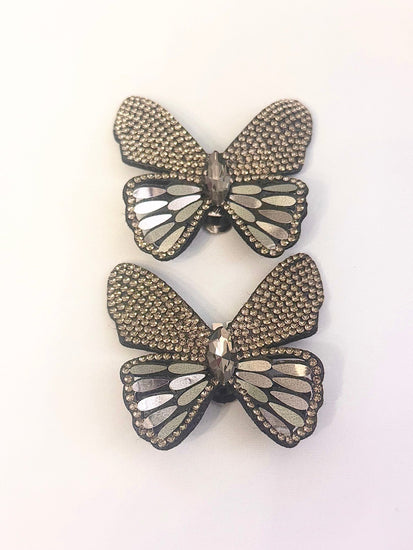 Elegant Rhinestone Shoe Charms | Removable Clip-On Shoe Accessories - Pip & Purlie