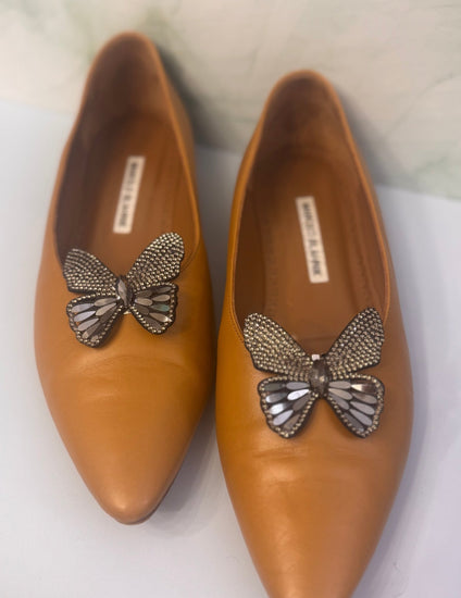 Elegant Rhinestone Shoe Charms | Removable Clip-On Shoe Accessories - Pip & Purlie