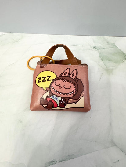 Forest Friend Vegan Leather Coin Earphone Lip Balm AirPods Purse Keychain - Pip & Purlie