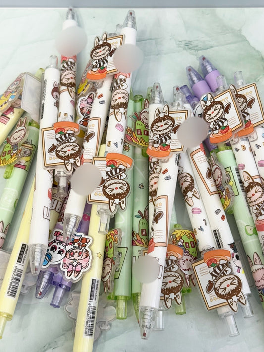 Forest Friends Acrylic Pen – Smooth Black Ink • 4 Colors - Pip & Purlie