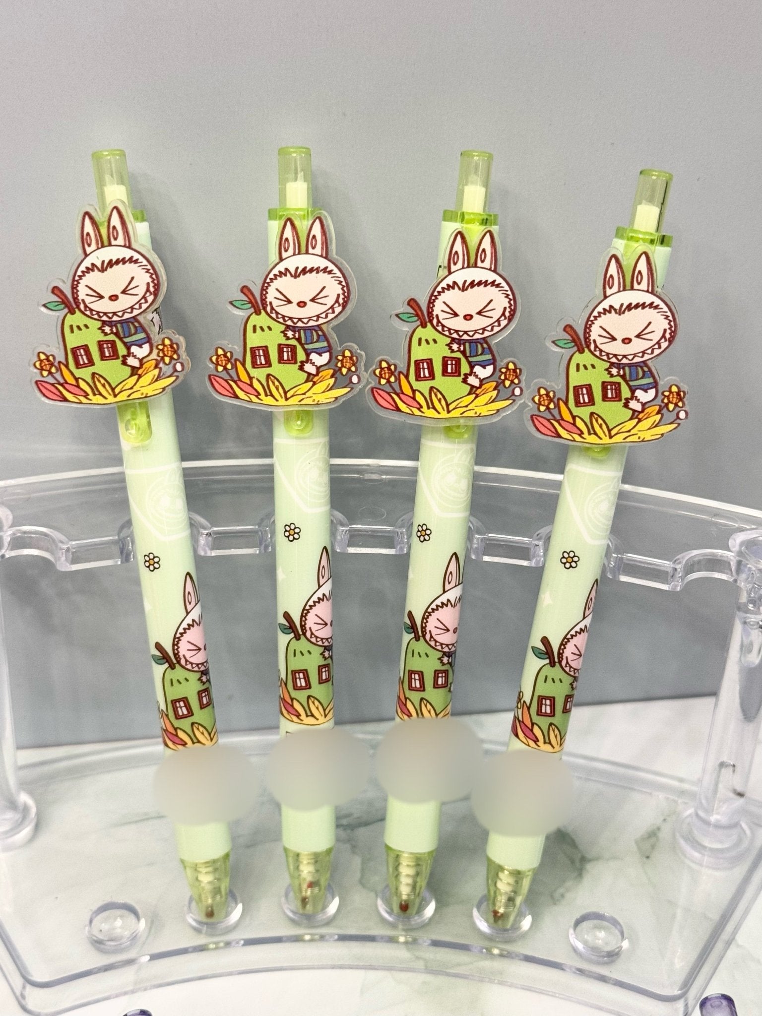 Forest Friends Acrylic Pen – Smooth Black Ink • 4 Colors - Pip & Purlie