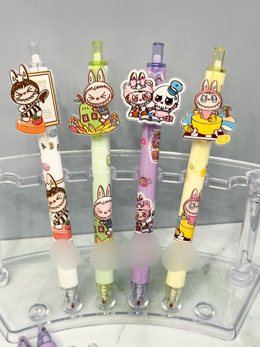 Forest Friends Acrylic Pen – Smooth Black Ink • 4 Colors - Pip & Purlie