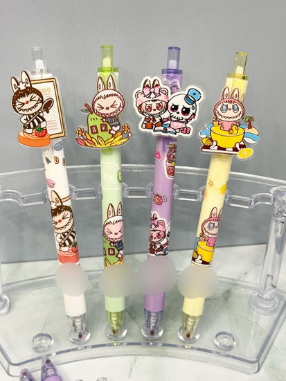 Forest Friends Acrylic Pen – Smooth Black Ink • 4 Colors - Pip & Purlie