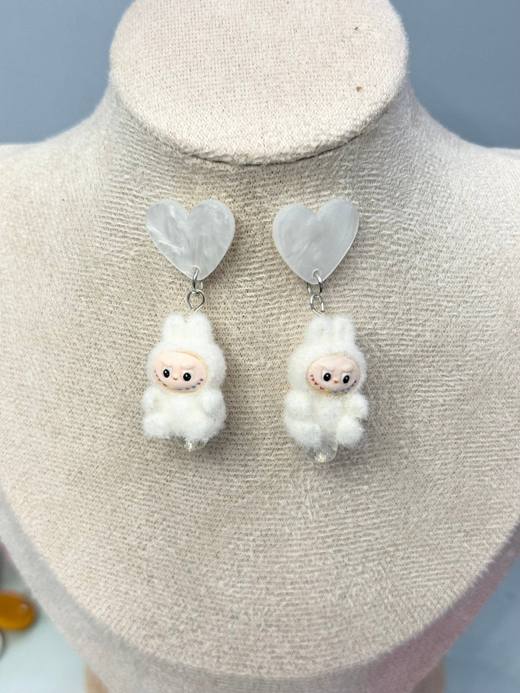 Fuzzy Forest Friends - Statement Earrings (Pair) - Pip & Purlie