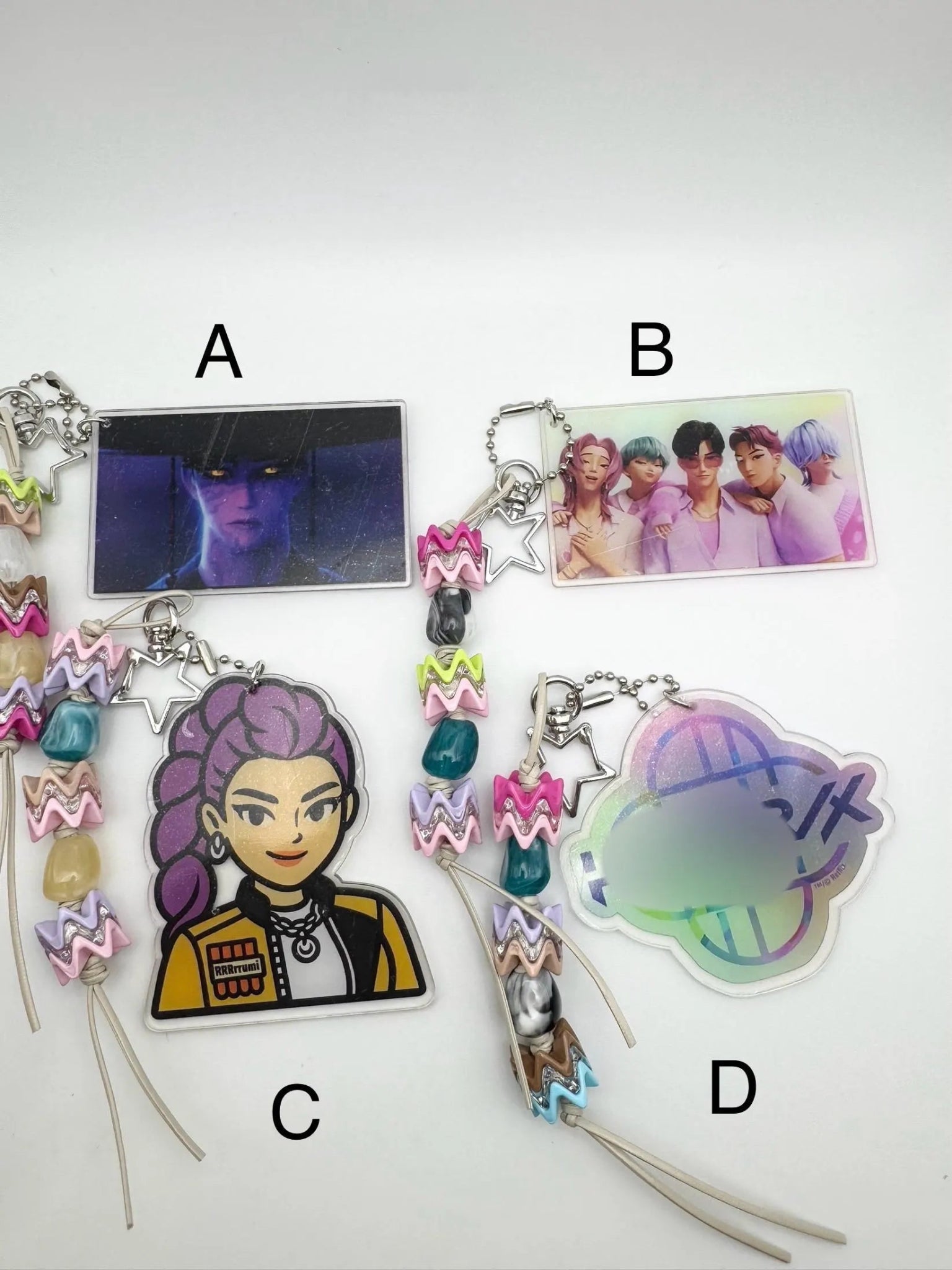 Girl Pop Acrylic Keychains | Cute 8cm Acrylic Collectibles - Pip & Purlie