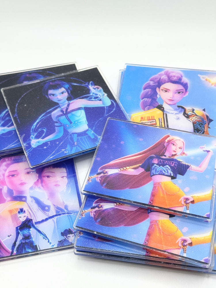 Girl Pop Acrylic Magnets - Pip & Purlie