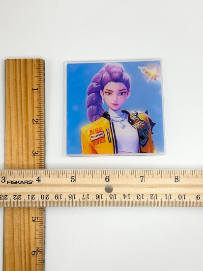 Girl Pop Acrylic Magnets - Pip & Purlie