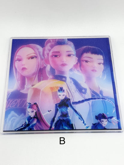 Girl Pop Acrylic Magnets - Pip & Purlie