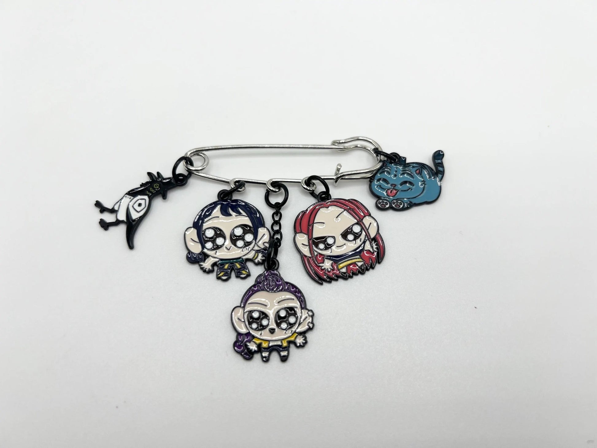 Girl Pop Decorative Pins – Collectible Accessories - Pip & Purlie