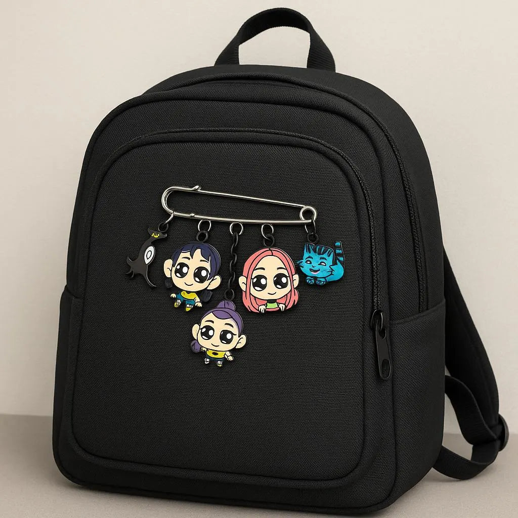 Girl Pop Decorative Pins – Collectible Accessories - Pip & Purlie