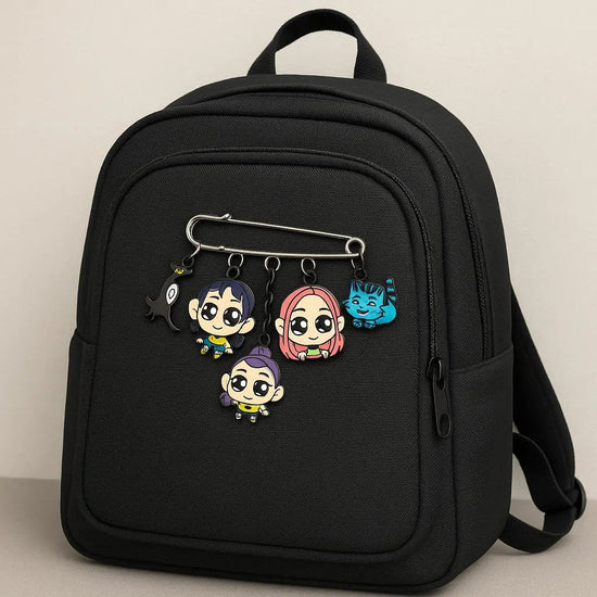 Girl Pop Decorative Pins – Collectible Accessories - Pip & Purlie