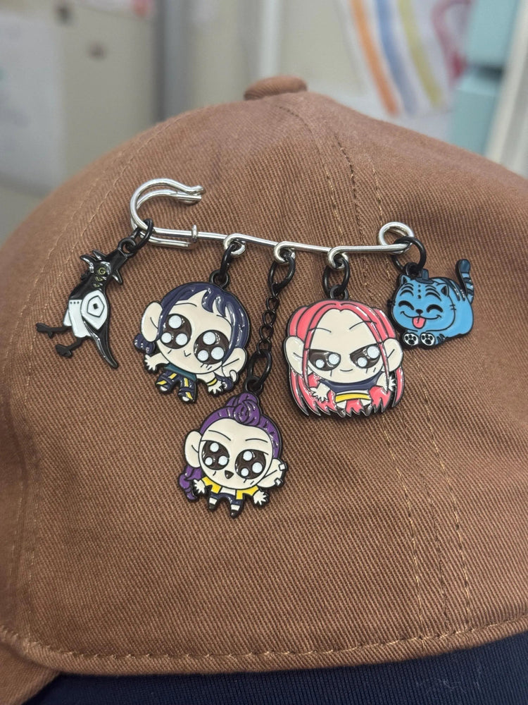 Girl Pop Decorative Pins – Collectible Accessories - Pip & Purlie