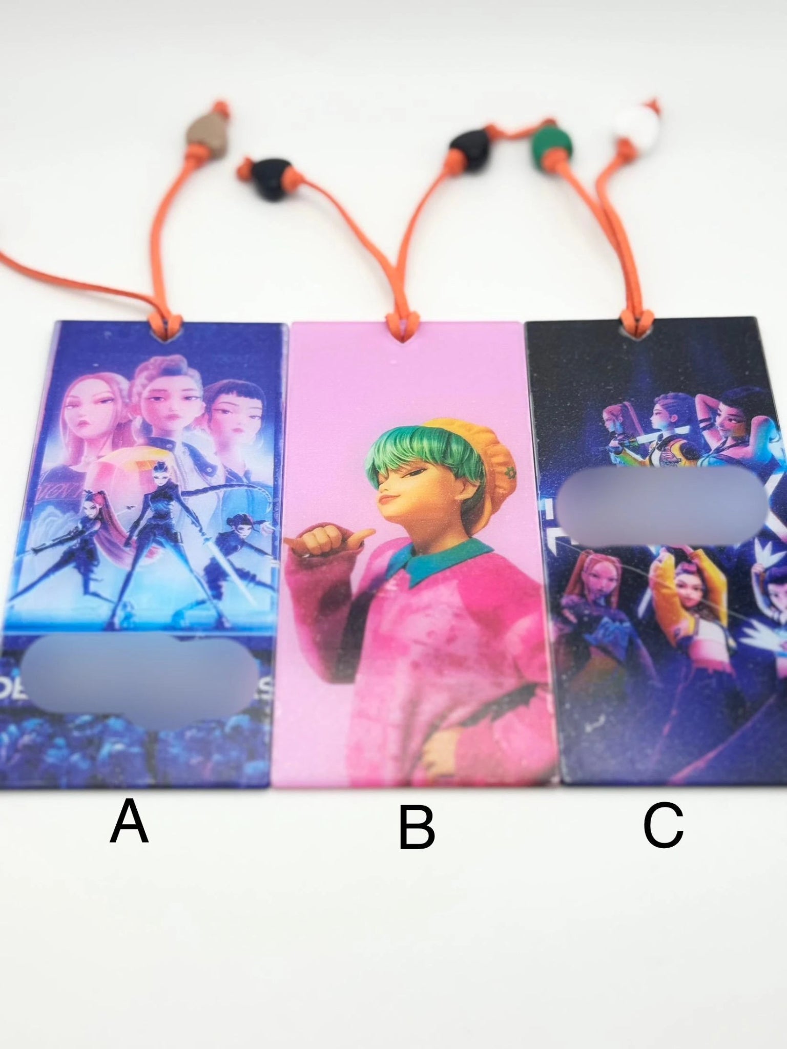 Girl Pop Fantasy Bookmarks - Heart Beads - Pip & Purlie