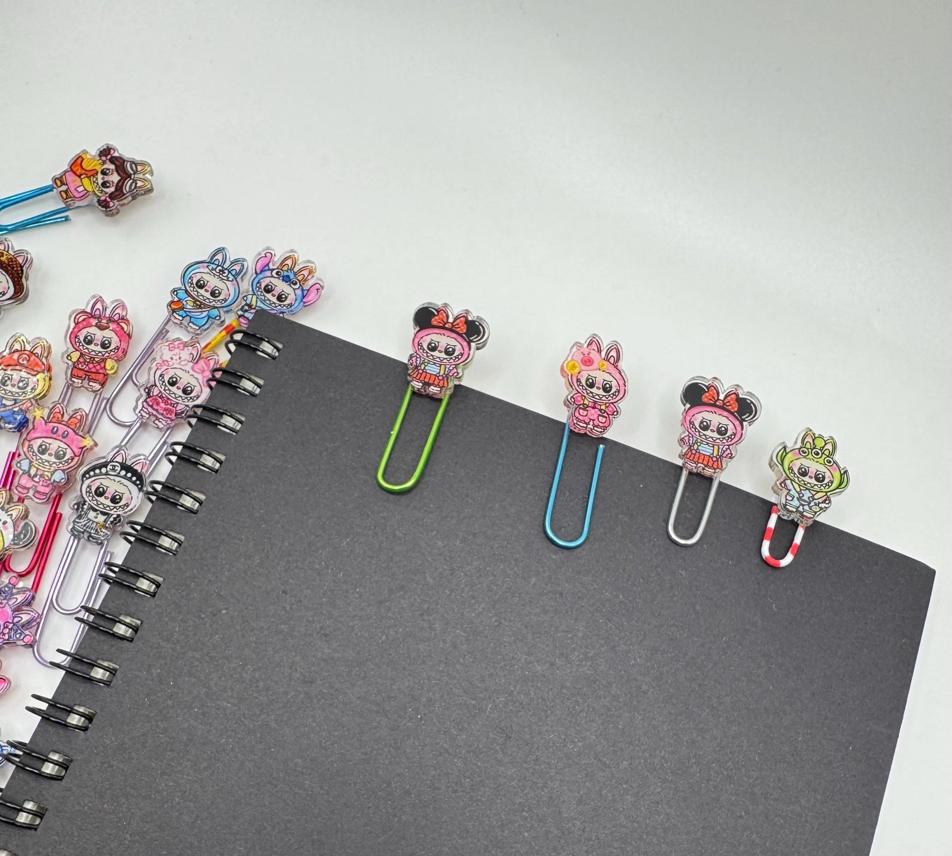 Handmade Monster Metal Paper Clips - Set of 10 - Pip & Purlie
