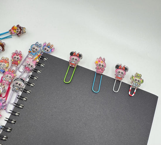 Handmade Monster Metal Paper Clips - Set of 10 - Pip & Purlie