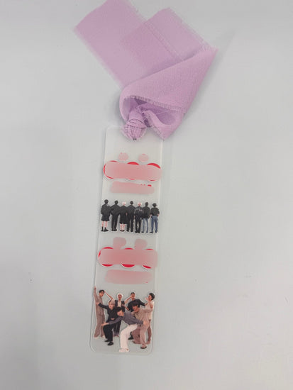 Handmade Purple Bookmark | Concert Freebie | Tassel Bookmark - Pip & Purlie