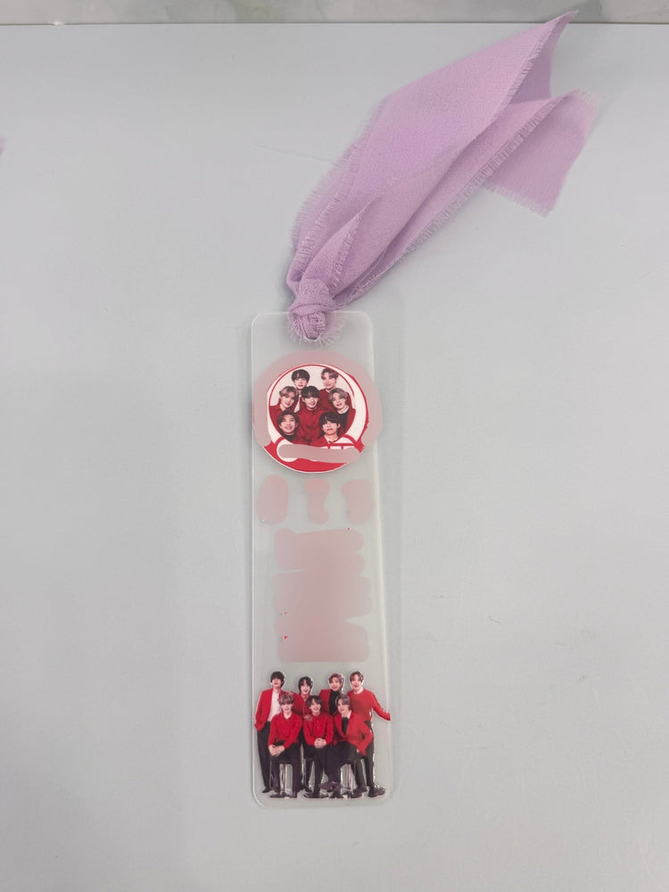 Handmade Purple Bookmark | Concert Freebie | Tassel Bookmark - Pip & Purlie