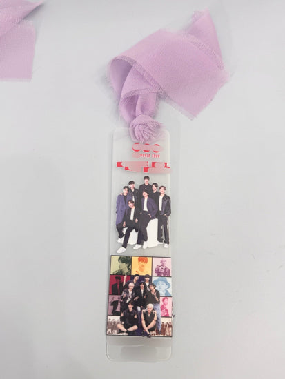 Handmade Purple Bookmark | Concert Freebie | Tassel Bookmark - Pip & Purlie