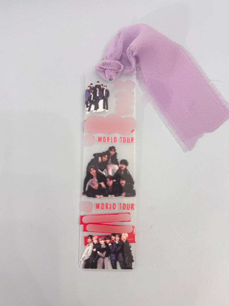 Handmade Purple Bookmark | Concert Freebie | Tassel Bookmark - Pip & Purlie