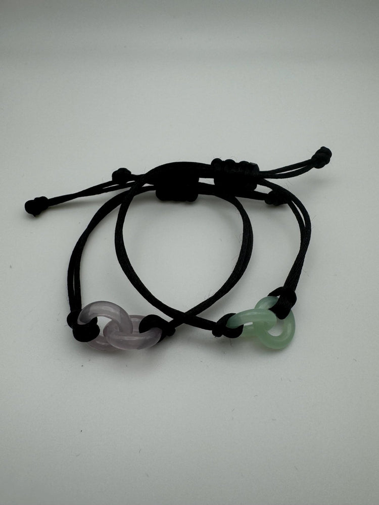 Interlocking Circle Charms Bracelet: Friendship Jewelry Set (2) - Pip & Purlie