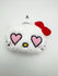 Kawaii Kitty Plush Keychain - Handmade Pink Cat Charm - Pip & Purlie