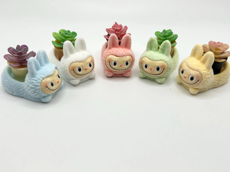 Mini Monster Desk Artificial Planter | Cute Desk Decor - Pip & Purlie