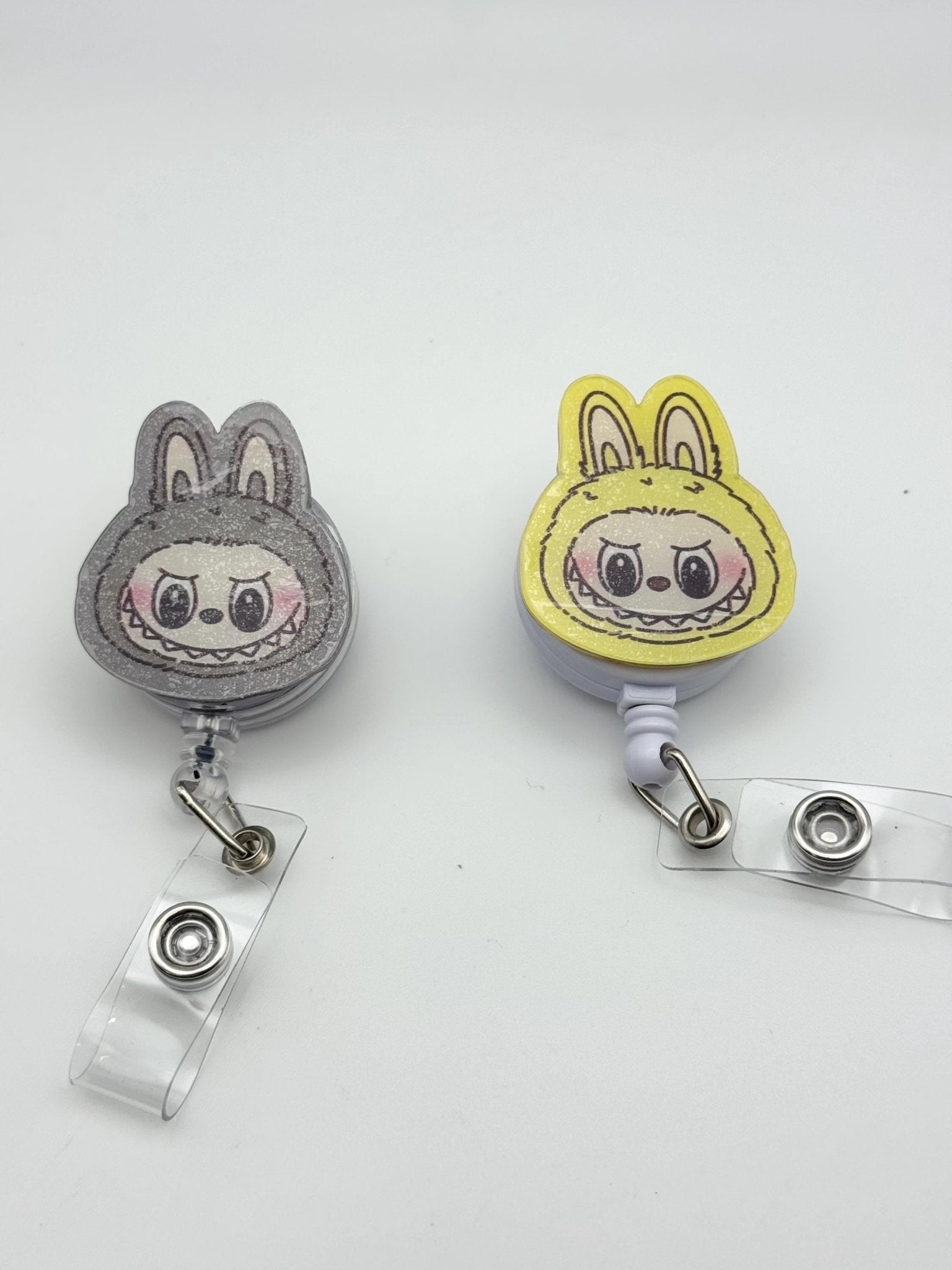 Monster Badge Reel: Fun Retractable ID Holder - Pip & Purlie