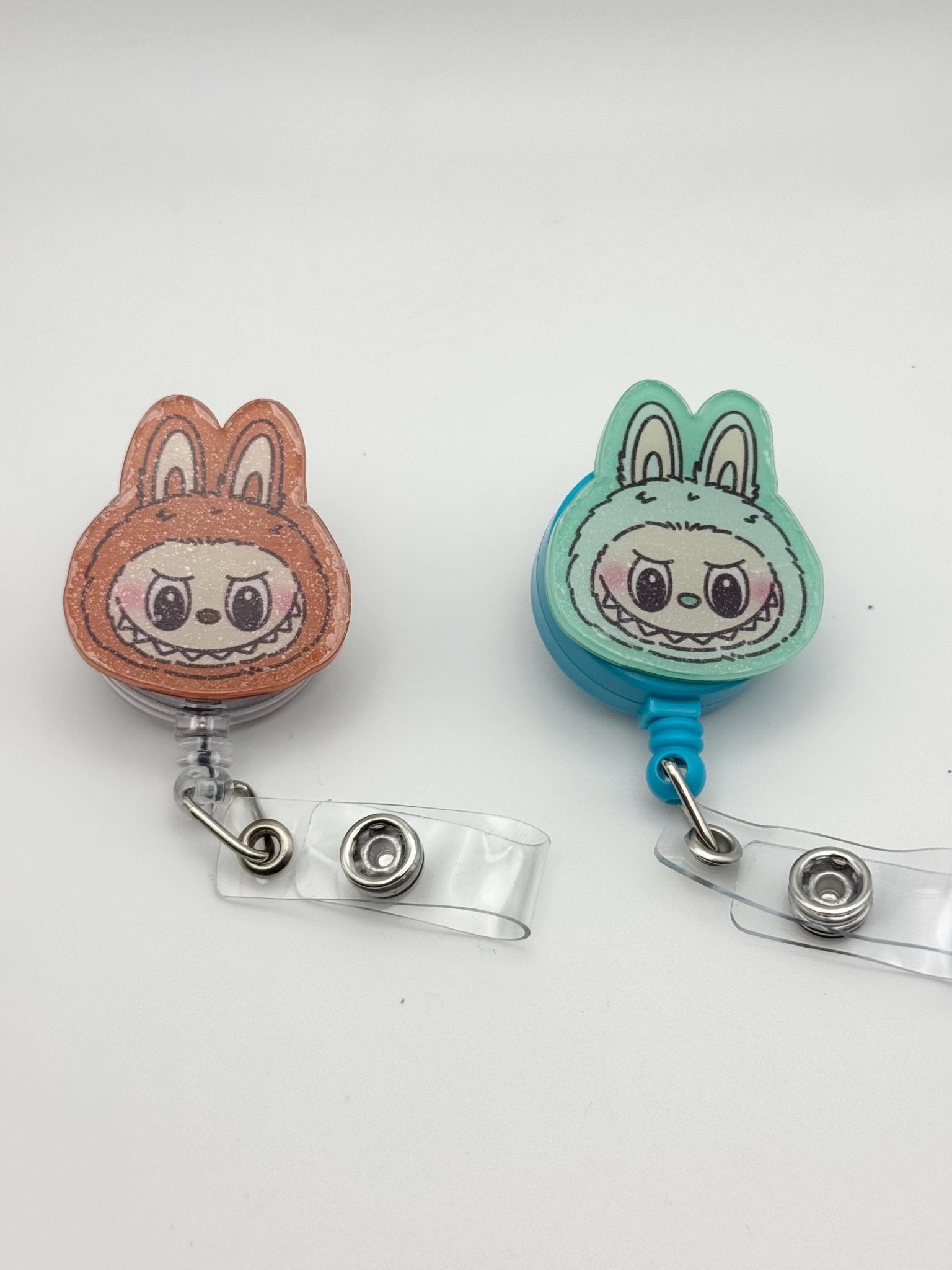 Monster Badge Reel: Fun Retractable ID Holder - Pip & Purlie