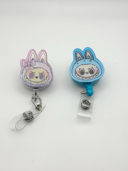 Monster Badge Reel: Fun Retractable ID Holder - Pip & Purlie